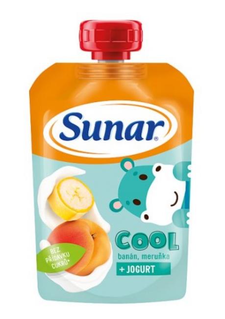 Sunár COOL kapsička s príchuťou banán,marhuľa a jogurt 110 g - Klas