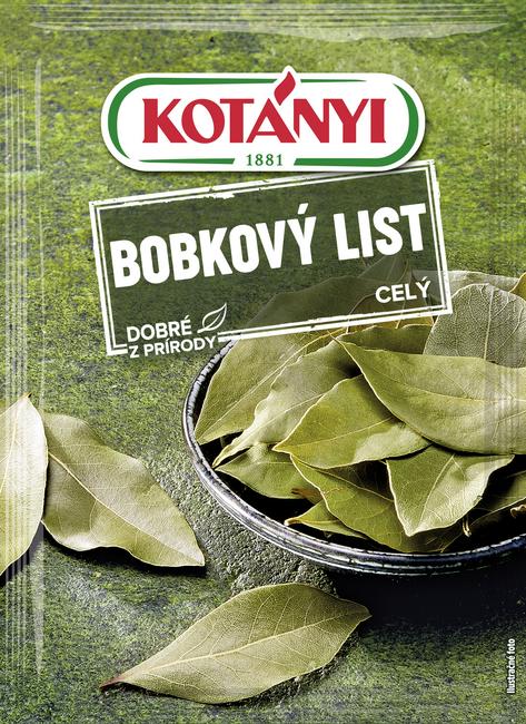 Kotányi bobkový list sušený celý 5 g - Klas