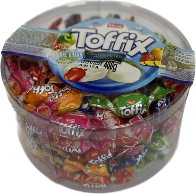 Toffix ovocné cukríky 400 g - Klas