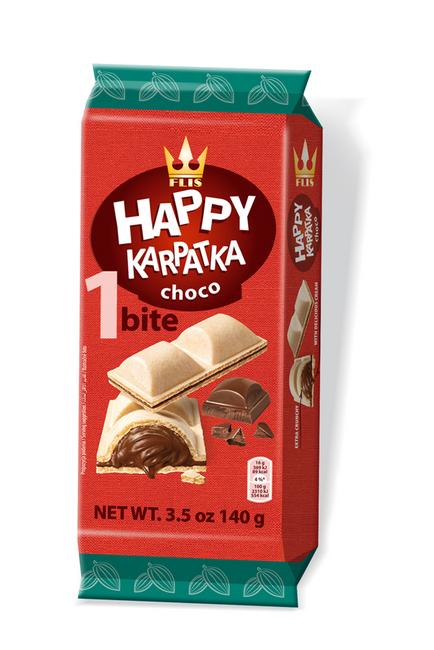 Happy karpatka oblátky čokoládové 140 g - Klas