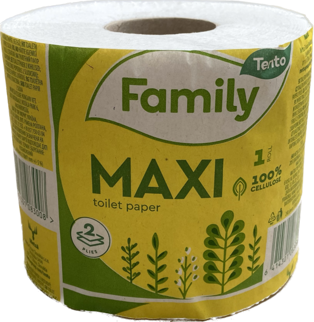 Tento Maxi toaletný papier 2-vrstvový celulóza 30 m - Klas