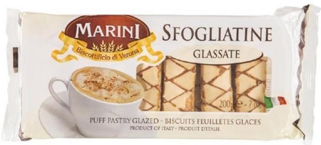 Marini pečivo z lístkového cesta glazed puff pasty 200g - Klas