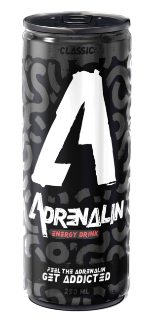 Adrenalin Energetický Nápoj Classic 250 ml - Klas