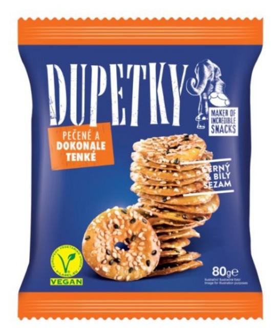 Dupetky praclíky sezamové 80 g - Klas