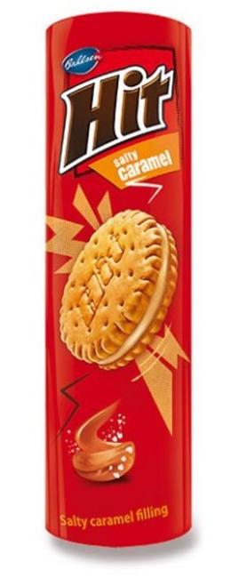 Bahlsen Hit Sušienky s náplňou slaný karamel 220 g - Klas