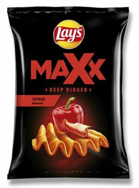 Lay´s Maxx Lupienky vyprážané zemiakové paprikové 55 g - Klas