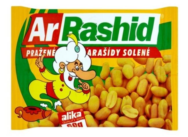 ArRashid arasidy pražené solené 60 g - Klas