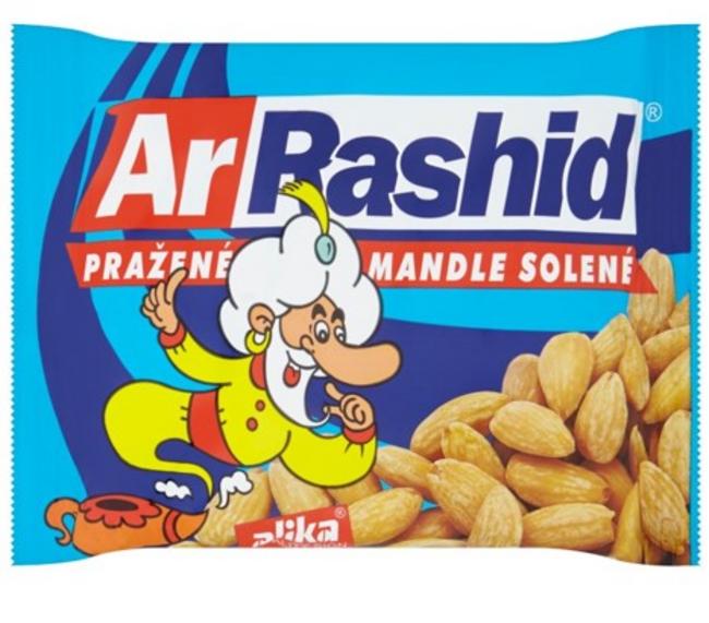 ArRashid mandle blanšírované pražené solené 60 g - Klas