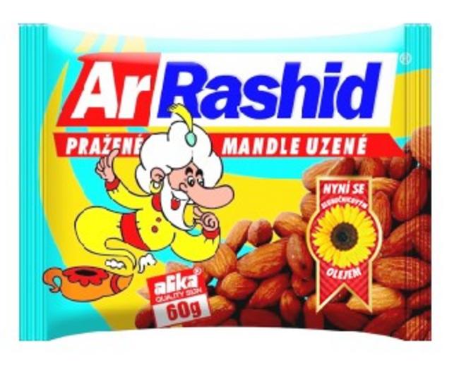 ArRashid mandle natural pražené údené 60 g - Klas