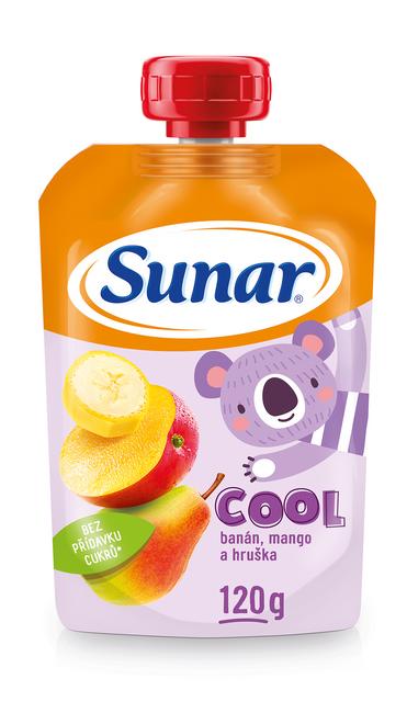 Sunar COOL kapsička hruška, banán a mango 120 g - Klas