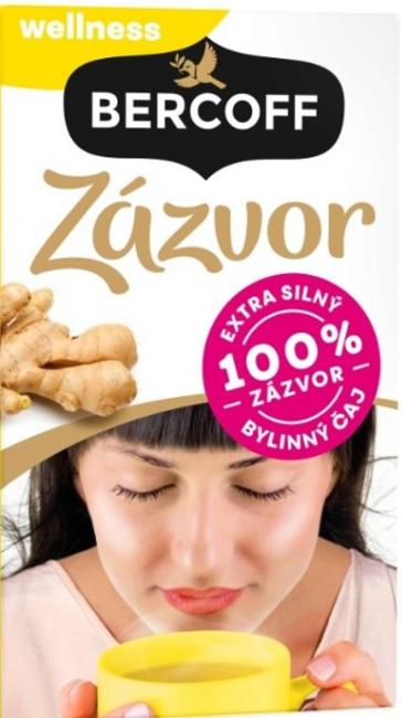 Čaj Bercoff zázvor 100% 36 g - Klas
