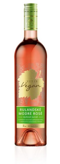 Vitis Vegan Rulandské Modré rosé ružové suché víno 0,75 l - Klas