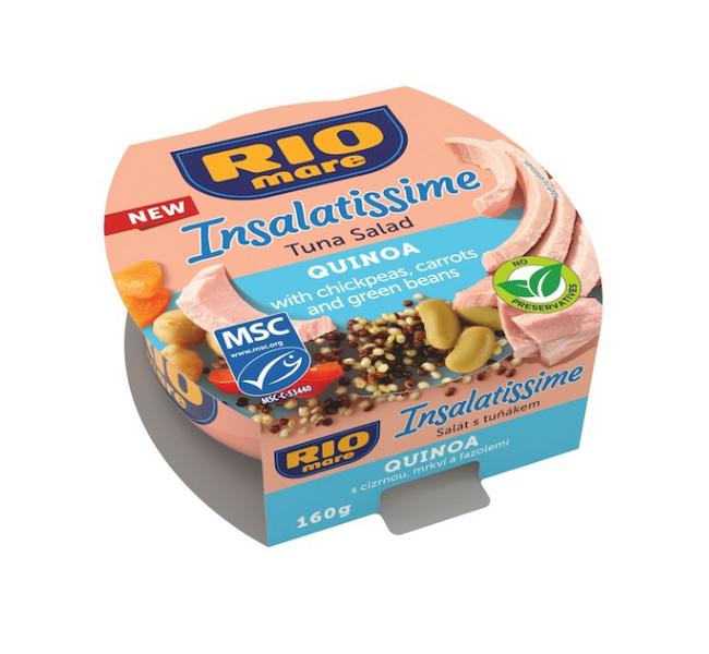 Rio Mare Insalatissime šalát tuniakový s quinoa 160g - Klas