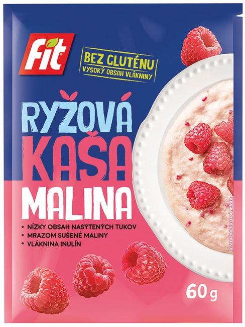 Fit Kaša ryžová malinová  60 g - Klas