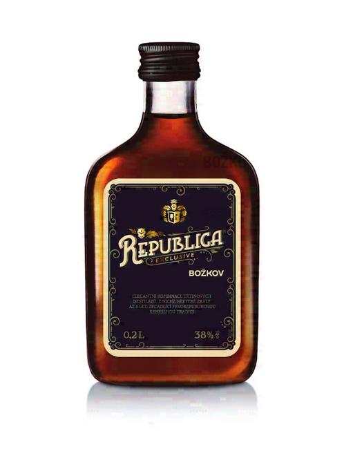 Božkov Rum  Republica Exclusive 38% 0,2 l - Klas