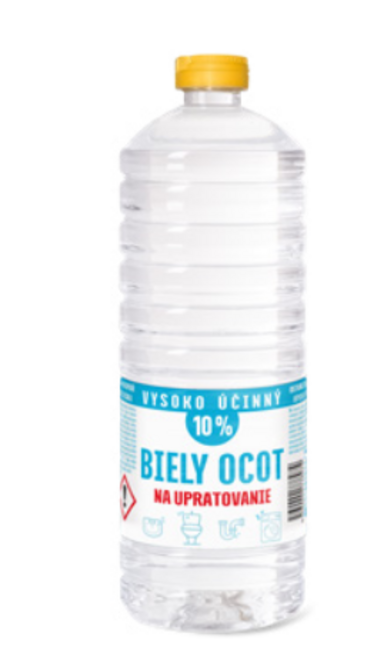 Biely ocot 10% na upratovanie vysoko účinný 1l - Klas
