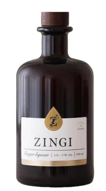 Zingi zázvorový destilát 50% 0,5 l - Klas