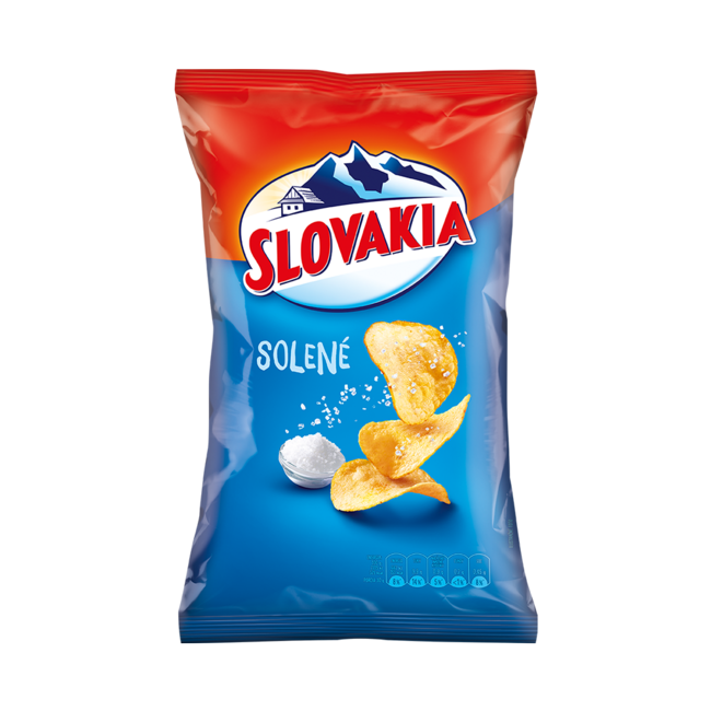 Slovakia Chips Solené 60g - Klas