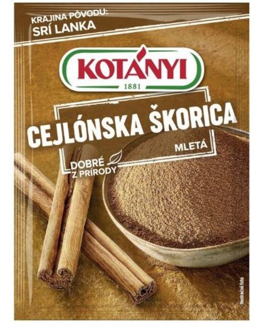 Kotányi Škorica cejlónska 15 g - Klas