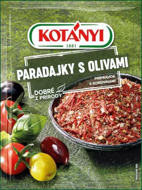 Kotányi Paradajky s olivami 20 g - Klas