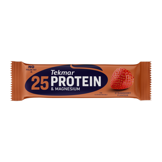 Tekmar tyčinka protein 25 jahoda 50 g - Klas