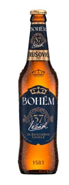 Krušovice Pivo BOHÉM fľaša 500 ml - Klas
