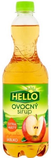 HELLO sirup ovocný jablko 0,7l - Klas