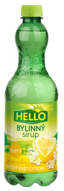 HELLO sirup ovocný baza a citrón 0,7l - Klas