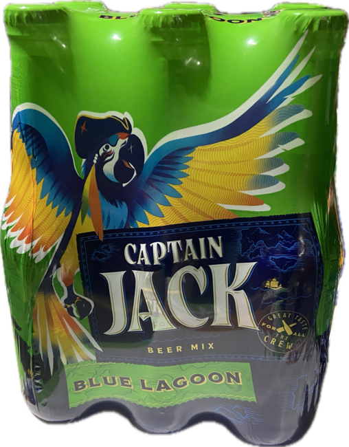 Captain Jack s chuťou pomaranču,ananásu a grenadinou 330ml fľaša - Klas