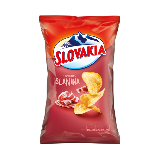 Slovakia Chips slanina 130 g - Klas