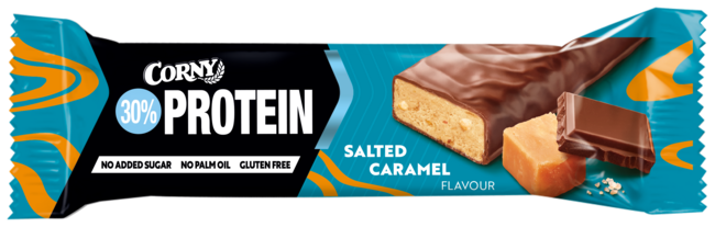 Corny Protein 30% tyčinka slaný karamel 50 g - Klas