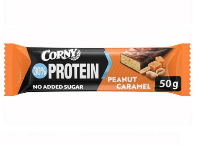 Corny SOFT Protein 30% tyčinka arašidy a karamel 45 g - Klas