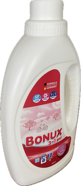 Bonux Pure Magnolia prací gél na farebnú bielizeň 18 PD 0.9 l - Klas