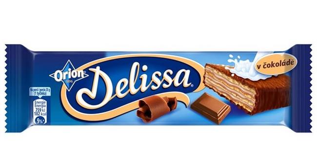 Orion Delissa mliečna 30 g - Klas
