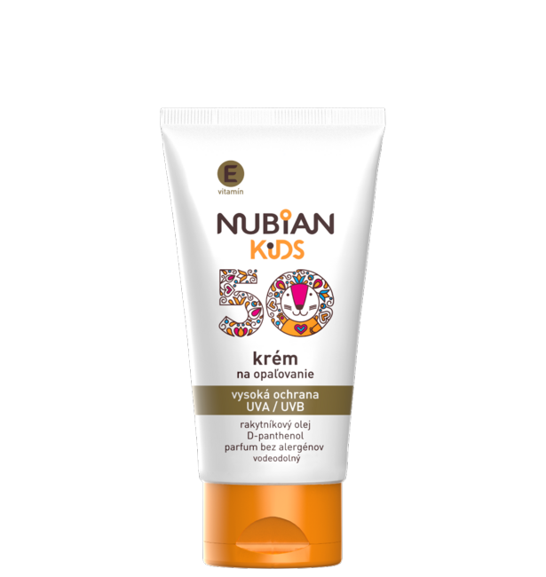 Nubian krém na opaľovanie pre deti OF 50 50 g - Klas
