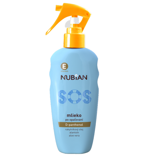 Nubian SOS mlieko po opaľovaní 200 ml - Klas