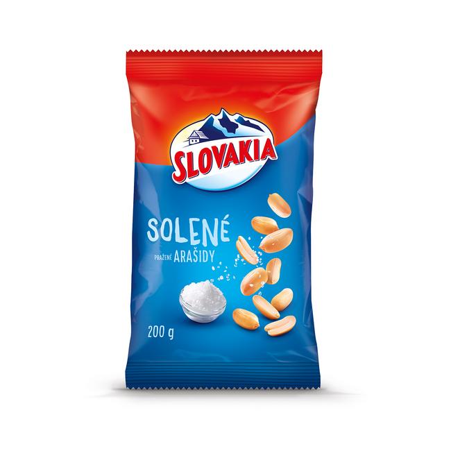 Slovakia Arašidy pražené solené 400 g - Klas