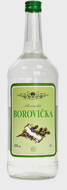 Frucona Slovenská borovička 38% 1 l - Klas