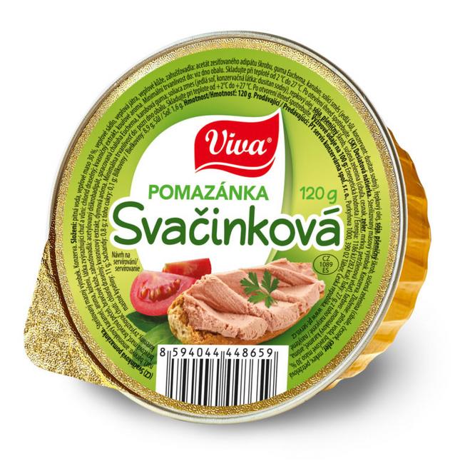 Viva Pomázanka Svačinková 120 g - Klas