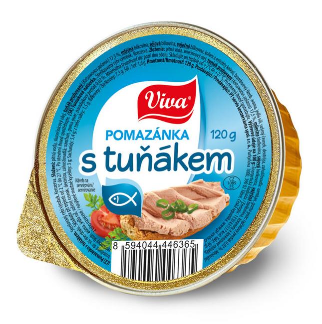 Viva Pomazánka Tuniaková 120 g - Klas