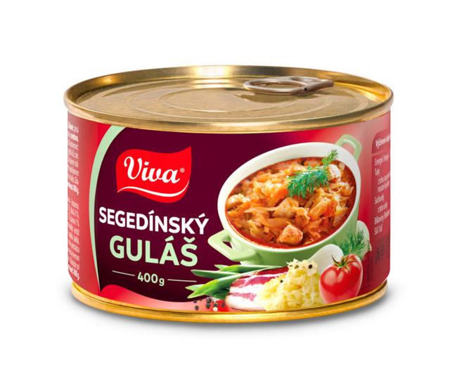 Viva Segedínsky guláš v konzerve 400 g - Klas
