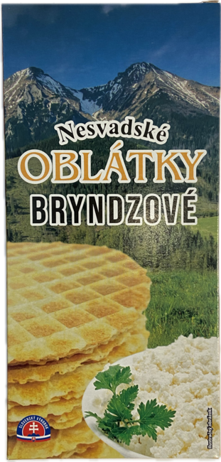 Nesvadské oblátky bryndzové 80g - Klas