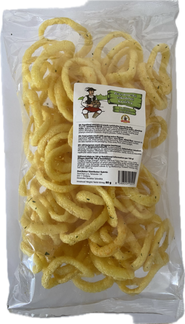 Krúžky Gazdovské cibuľové 80 g - Klas