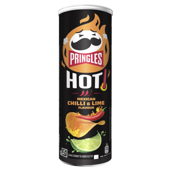 Pringles Hot Mechican chrumkavý snack s príchuťou Chilli & limetka 160 g - Klas