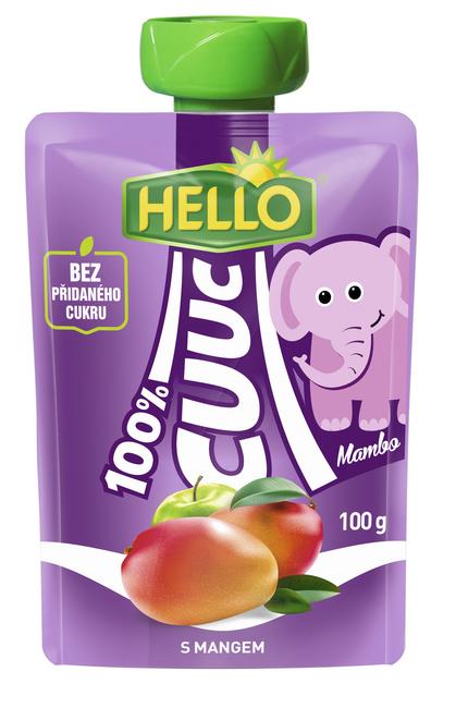 Cuuc detská výživa v kapsičke 100% mango 100 g - Klas