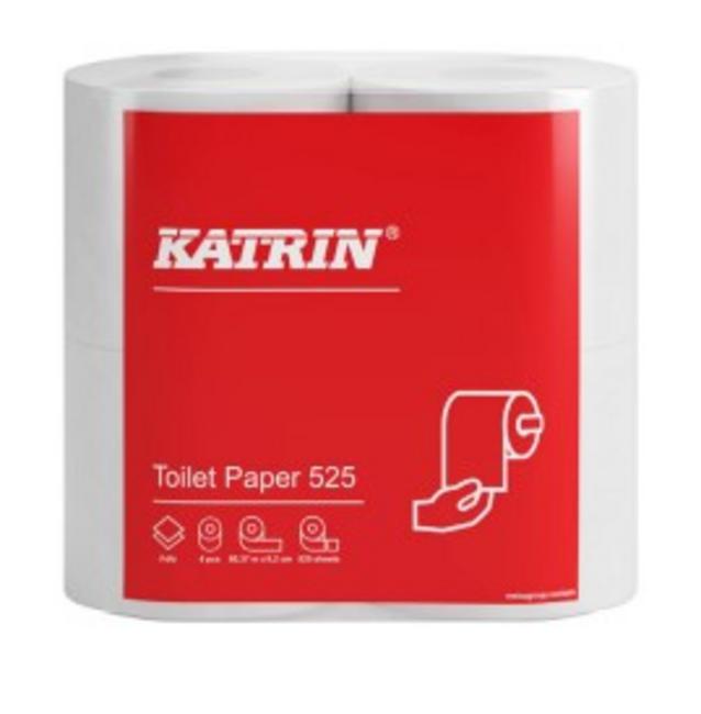 Katrin toaletný papier 2vrstvový 4ks/ 4x60m - Klas