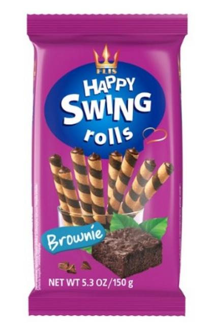 Happy swing brownie trubičky 150 g - Klas