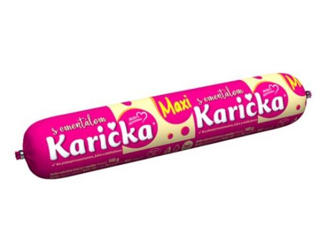 Karička Maxi ementál tavený syr 140 g - Klas