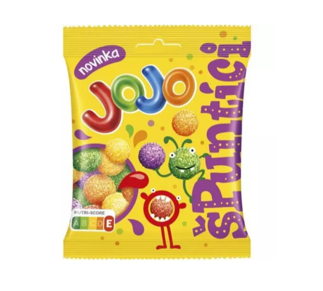 Jojo cukríky špuntíci  80 g - Klas