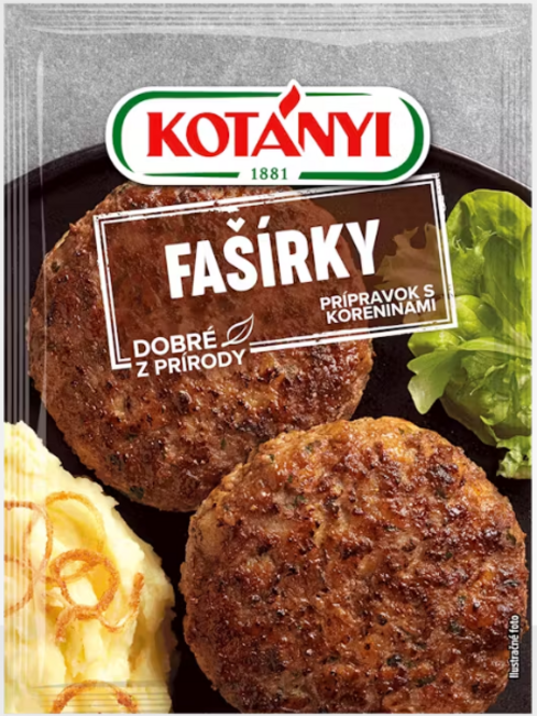 Kotányi Koreninová zmes na fašírky 23 g - Klas